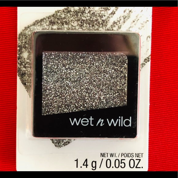 WETnWILD Coloricon Glitter Eye Shadow Brass Gold Spiked Silver Burgundy Lot of 3 - Picture 4 of 9